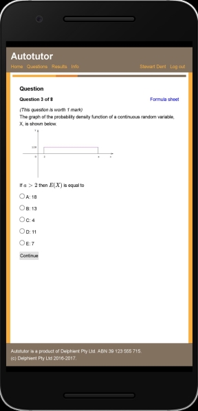 Mobile screenshot 1 maths practice